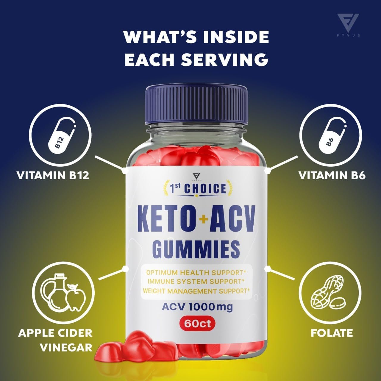 1st Choice Keto ACV Gummies, First Choice Gummies Advanced Weight Loss Shark AC Tank - 1st Choice Keto ACV Apple Cider Vinegar Supplement Oprah Winfrey Belly Fat, 1stChoice FirstChoice (60 Gummies)