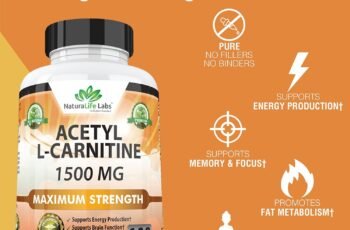 Acetyl L-Carnitine 1,500 mg High Potency Review