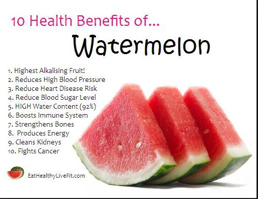 Amazing Health Benefits of Eating Watermelon