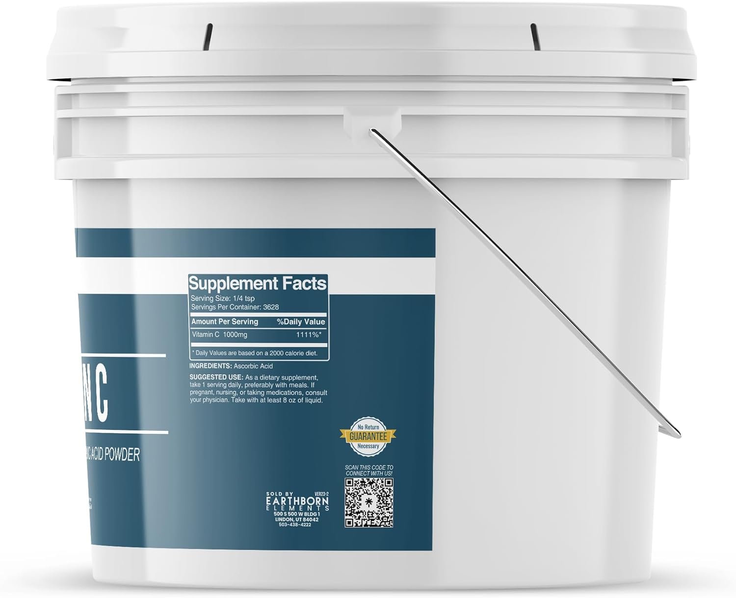 Earthborn Elements Vitamin C Powder (2 Gallon)