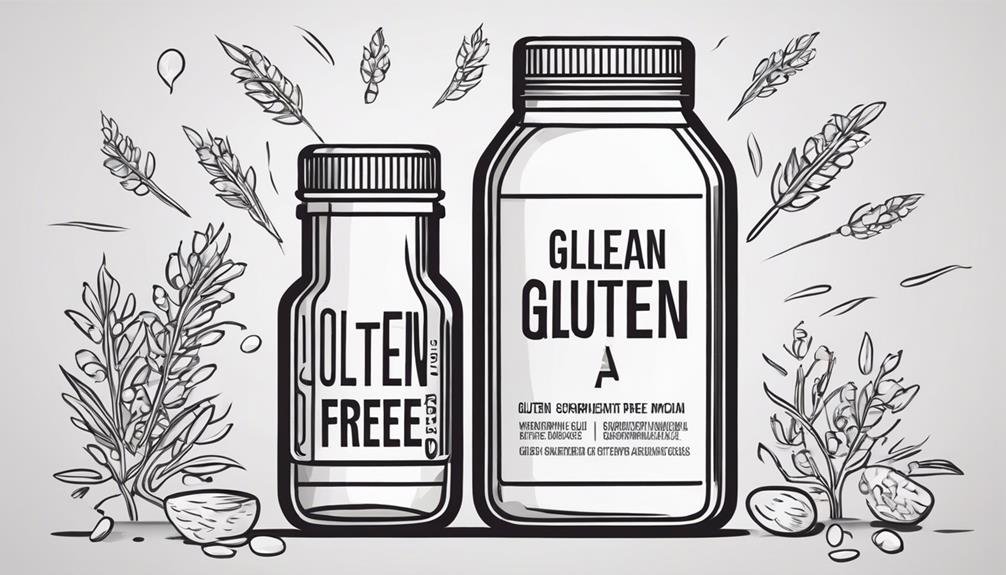 ensuring gluten free supplement quality