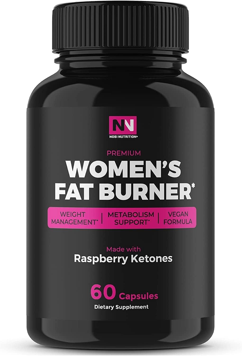 Fat Burner For Women | Metabolism Booster Weight Loss Support Supplement | Thermogenic Carb Blocker Appetite Suppressant for Belly Fat Burn | Keto Diet Pills for Fat Loss Fast Energy | 60 Caps