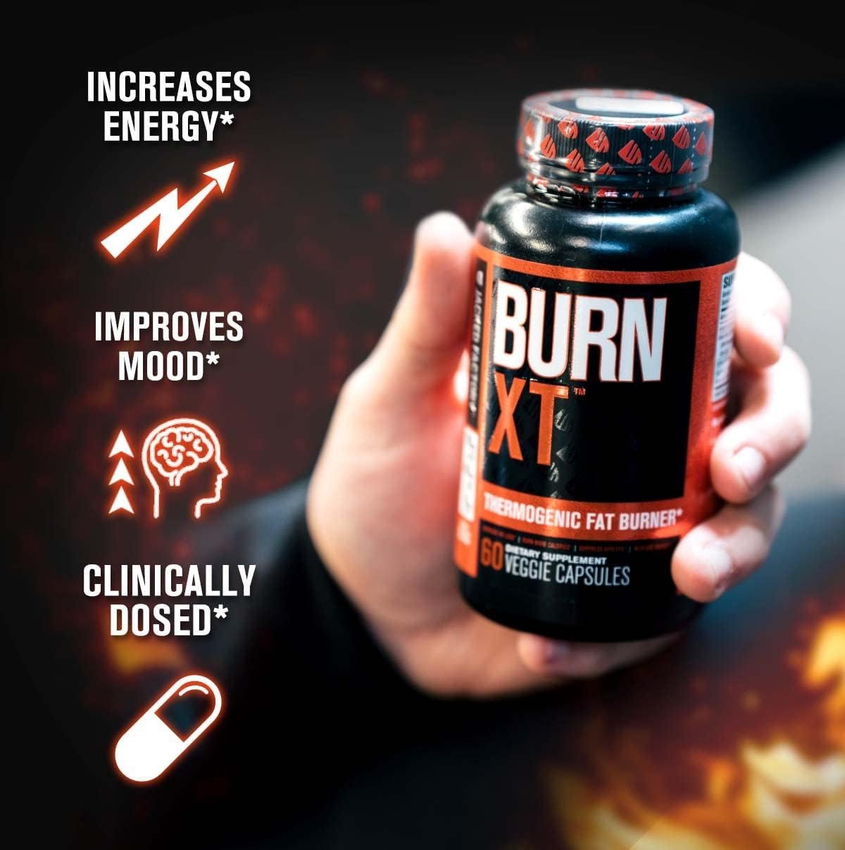 Thermogenic Fat Burner Weight Loss Supplements: Burn-XT Thermogenic Fat Burner, Lean PM Nighttime Fat Burner Sleep Aid, Lean-XT Caffeine Free Fat Burner, Yohimbine Capsules, Dry XT Diuretic