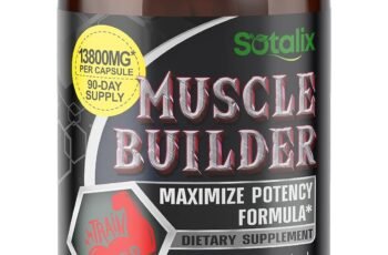 Ultra Muscle Builder Supplement 13800mg Highest Potency with L-Arginine, Beet Root, Tribulus Review