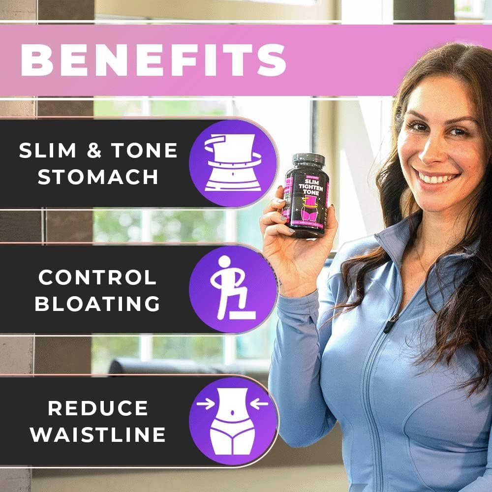 UNALTERED Slim Tighten Capsule, Tone Hormone Balance - Womens Weight Loss Wellness Bundle